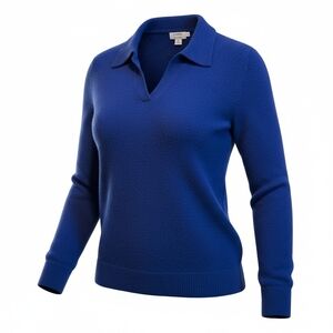 J. Crew Women's V-Neck Sweater in Royal Blue